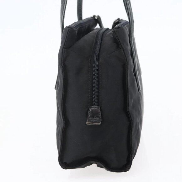 PRADA Shoulder Bag Nylon Black Silver Auth - Picture 4 of 16